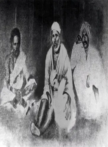Original photo of Sai Baba